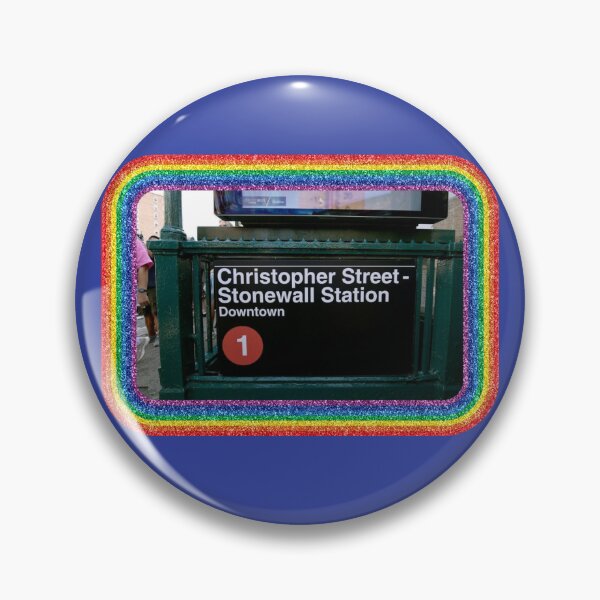 Item preview, Christopher Street-Stonewall Station Pride designed and sold by coodoosandco.