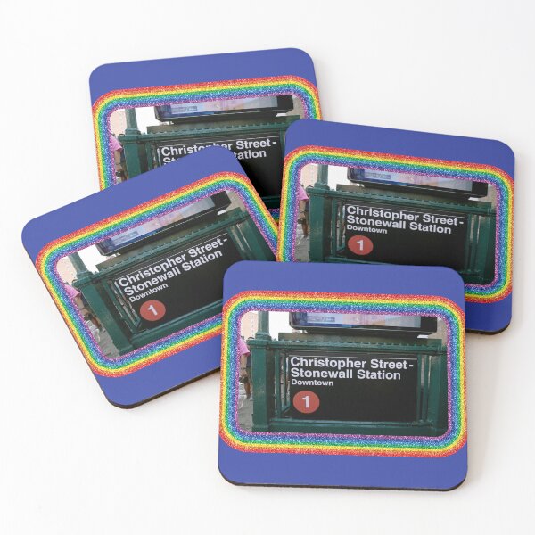 Item preview, Christopher Street-Stonewall Station Pride designed and sold by coodoosandco.