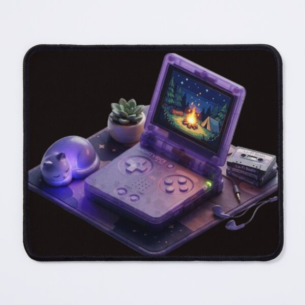 Item preview, 90s Retro Nostalgia: 3D Isometric Cozy Translucent Handheld Gaming Setup designed and sold by ikonicgallery.