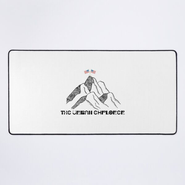 Item preview, The Urban Explorer | US Flag Patriotic Mountain Wilderness Art designed and sold by The Urban Explorer.