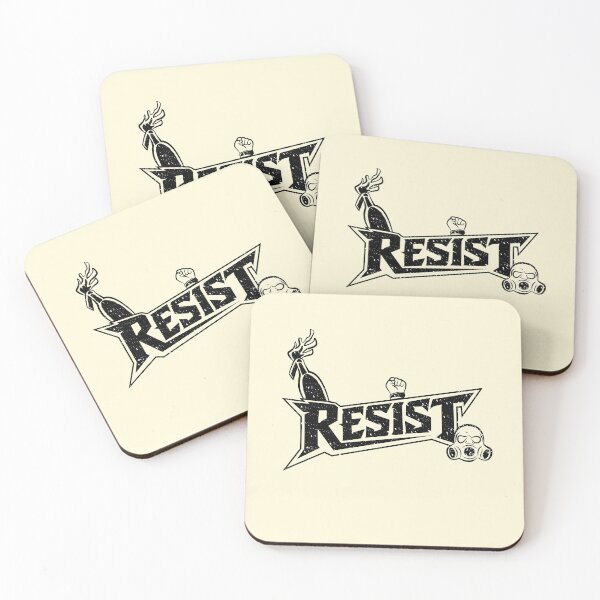 Item preview, RESIST (Vintage Protest Typography) designed and sold by beboplab.