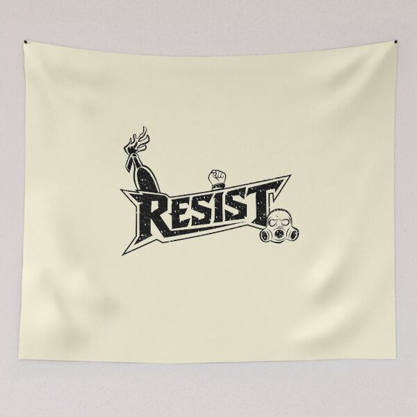 Item preview, RESIST (Vintage Protest Typography) designed and sold by beboplab.