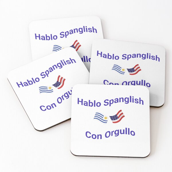 Item preview, Hablo Spanglish Con Orgullo (Uruguay) designed and sold by Caris Clothing.