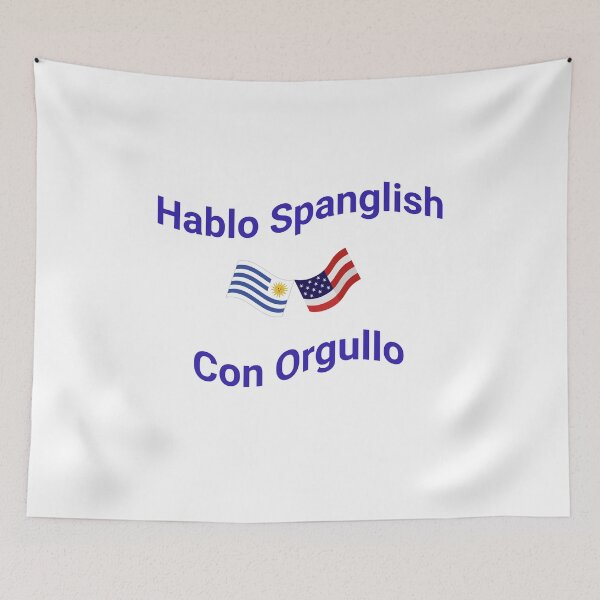 Item preview, Hablo Spanglish Con Orgullo (Uruguay) designed and sold by Caris Clothing.