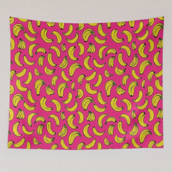 Item preview, Banana Design - Aesthetic Pattern Print Design for fabrics designed and sold by Just4Sinners.
