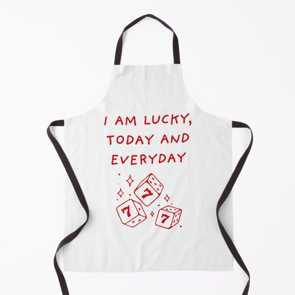 Item preview, I am lucky, today and everyday designed and sold by BlissThreads.