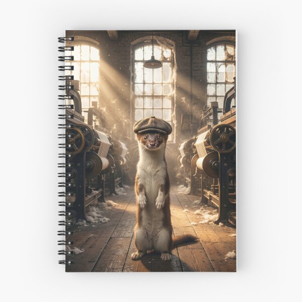 Item preview, Cotton Mill Stoat designed and sold by Tridentulus.