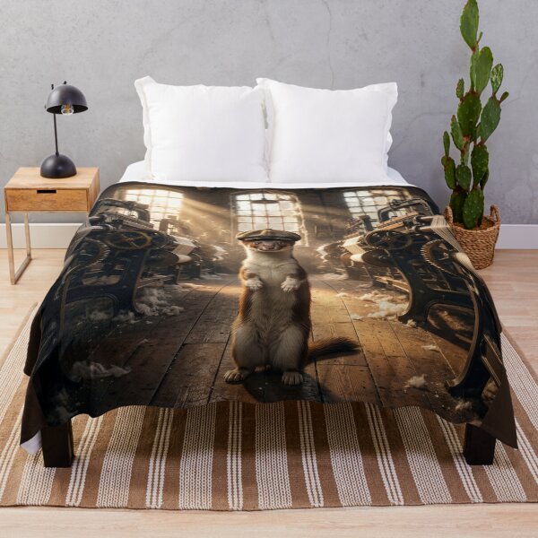 Item preview, Cotton Mill Stoat designed and sold by Tridentulus.