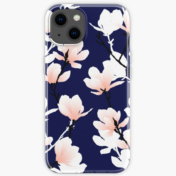 magnolia midnight iPhone Soft Case