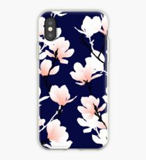 Magnolie Mitternacht iPhone-Hülle & Cover