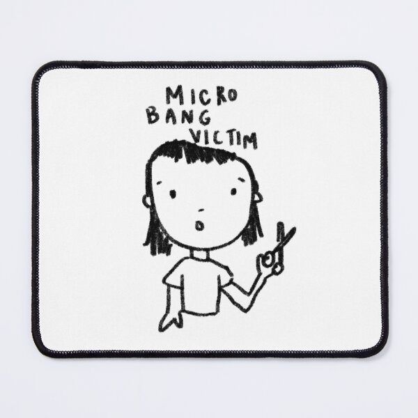 Item preview, Micro bang victim sticker designed and sold by shimzart5.