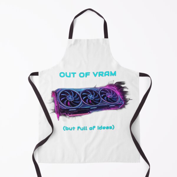 Item preview, Out of VRAM Cyberpunk Melting GPU Graphics Card designed and sold by ViruSyndrome.