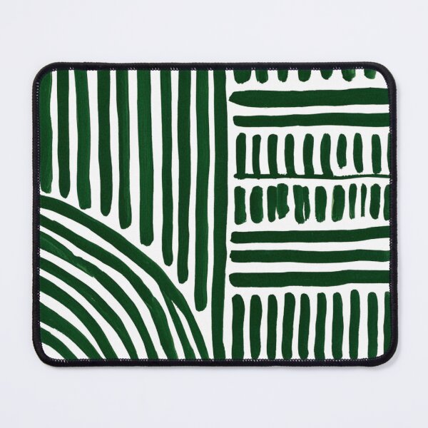 Item preview, Green Boho Stripes designed and sold by Sketch-Shack.