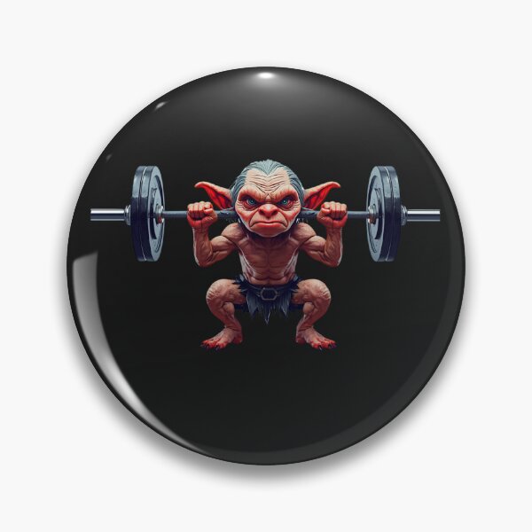 Item preview, Squat Goblin – Funny Gym Creature designed and sold by Sparkofart07.
