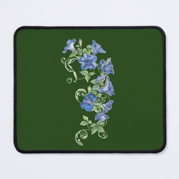 Item preview, Blue morning glory flower designed and sold by uunaa.