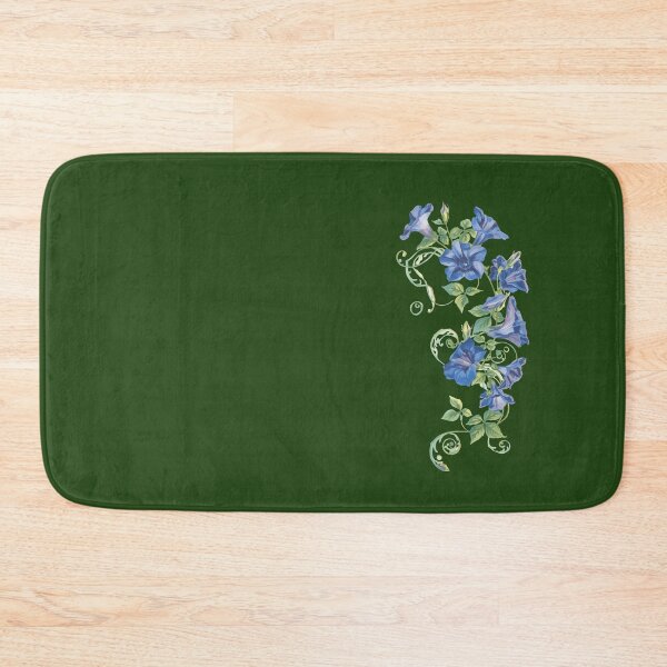 Item preview, Blue morning glory flower  designed and sold by uunaa.