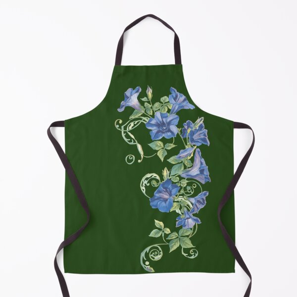 Item preview, Blue morning glory flower  designed and sold by uunaa.