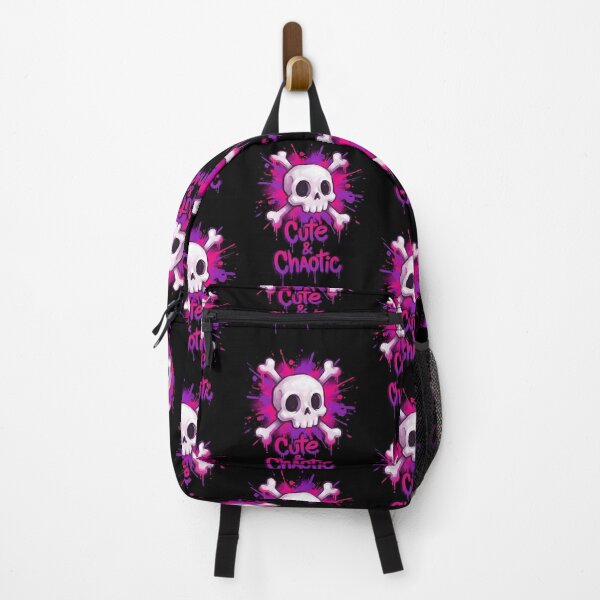 Item preview, Cute and Chaotic Pink Graffiti Skull Art designed and sold by Skulls & Calaveras.