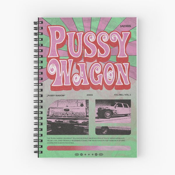 Item preview, Kill Bill Vintage Pussy Wagon Poster Fan Art designed and sold by Studio RTN.