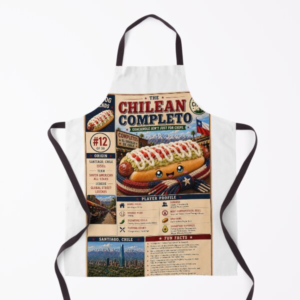 Item preview, Hotdog Heros Chilean Completo Dog designed and sold by 1mooreroy.