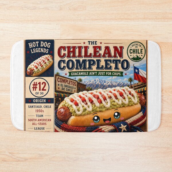 Item preview, Hotdog Heros Chilean Completo Dog designed and sold by 1mooreroy.