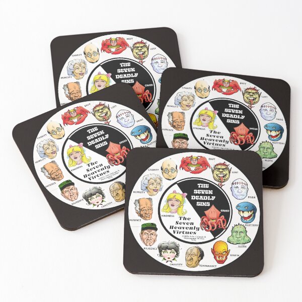 Item preview, Seven Deadly Sins / Seven Heavenly Virtues designed and sold by Seven Deadly Sins .