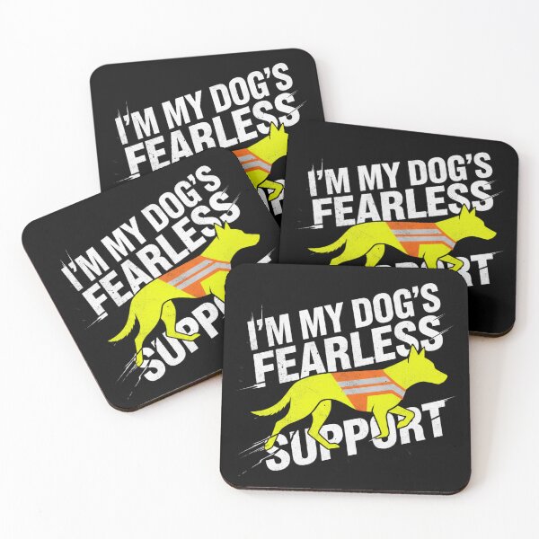 Item preview, High-Vis Hero Anxious Dog Support Shirt designed and sold by Hanno0.
