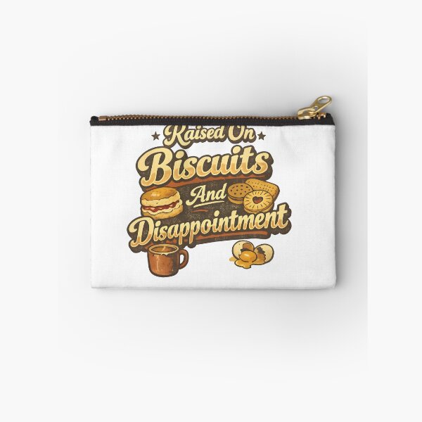 Item preview, Raised On Biscuits And Disappointment - Funny British Humour Gift designed and sold by BlightyandCo.