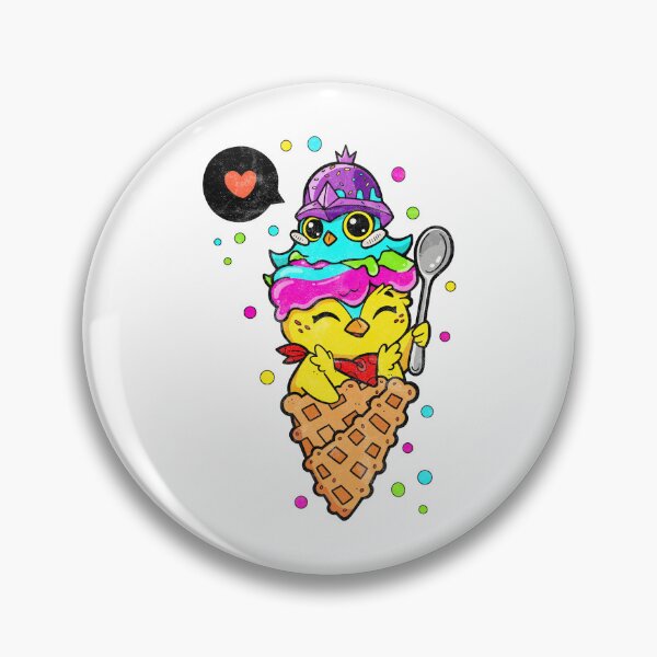 Item preview, Sweet Ice Cream Chicks designed and sold by Random-Toon.