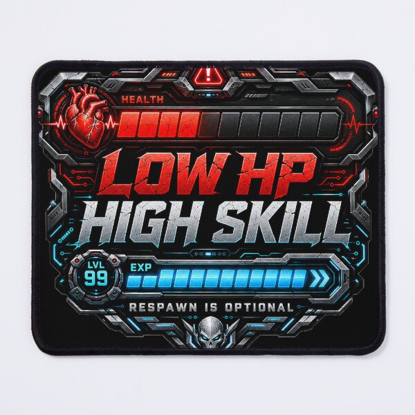 Item preview, Low HP High Skill designed and sold by M4MURAN.