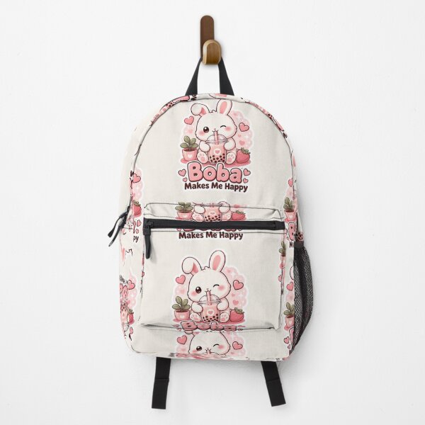 Item preview, Boba Makes Me Happy | Kawaii Bunny Tea designed and sold by Noxivora.