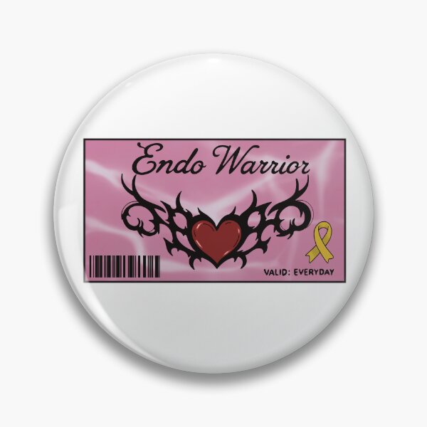 Item preview, Endo Warrior Ticket Design – Endometriosis Awareness Aesthetic designed and sold by Chronically creative.