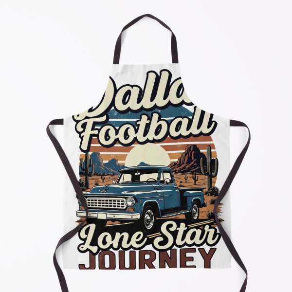 Item preview, Dallas Football Lone Star Journey | Retro Desert Sunset Design designed and sold by Fast-Fashion.