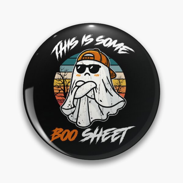 Item preview, This Is Some Boo Sheet – Funny Ghost Halloween Retro Vintage Design designed and sold by lagift.