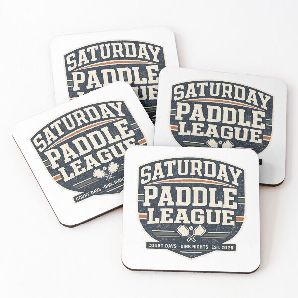 Item preview, Saturday Paddle League Shirt | Pickleball Social Club Vintage Badge Design | Court Days Dink Nights Est. 2026 designed and sold by The Daily Goods.
