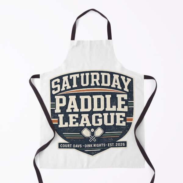 Item preview, Saturday Paddle League Shirt | Pickleball Social Club Vintage Badge Design | Court Days Dink Nights Est. 2026 designed and sold by The Daily Goods.