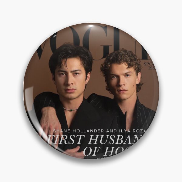 Item preview, Vogue Magazine Cover Heated Rivalry Hockey Husband Poster Hollanov Shilya designed and sold by tracynguyen23.