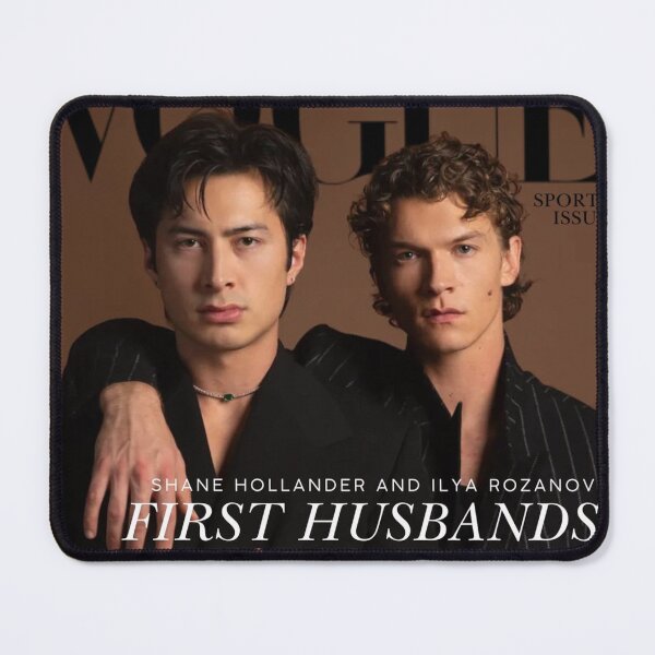 Item preview, Vogue Magazine Cover Heated Rivalry Hockey Husband Poster Hollanov Shilya designed and sold by tracynguyen23.