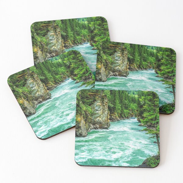 Item preview, Serene River Landscape Canvas Print designed and sold by The Empire Of Digital Art 02.