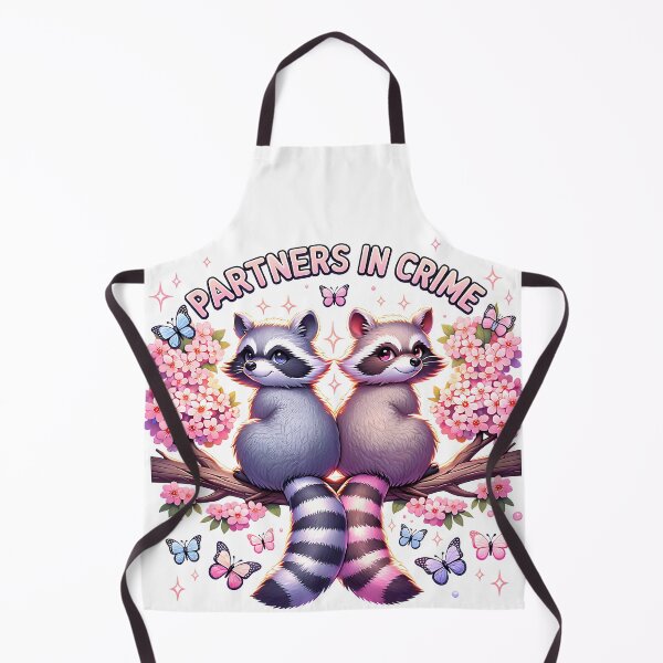 Item preview, Kawaii Raccoons with Cherry Blossoms designed and sold by DewCreates.