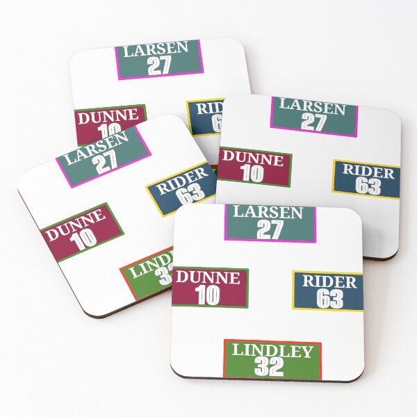 Item preview, intage Sports Jersey Name and Number Collage Art  in different colours  designed and sold by Kitishop.