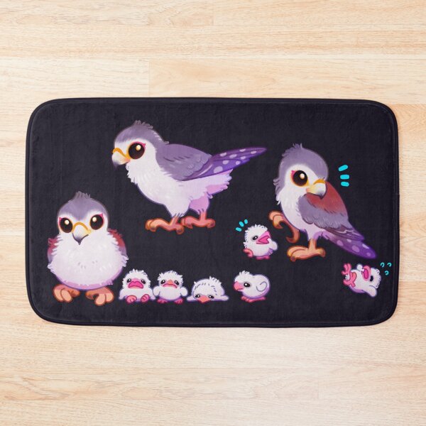 Item preview, Pygmy falcons with coin designed and sold by pikaole.