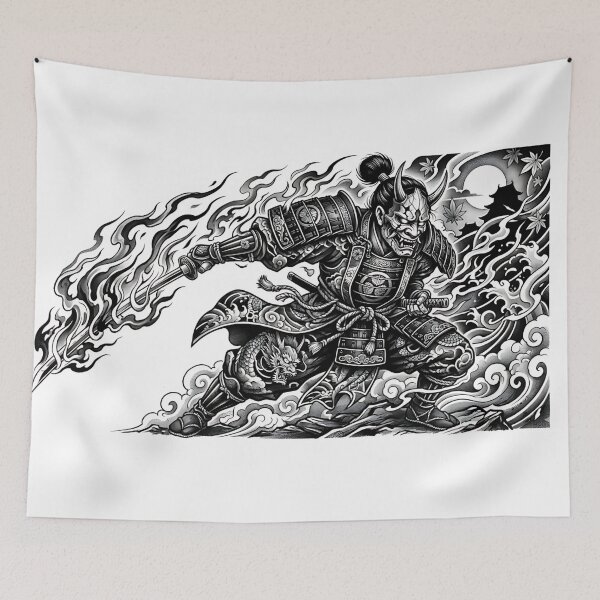 Item preview, Oni samurái designed and sold by JOTAMIKE.