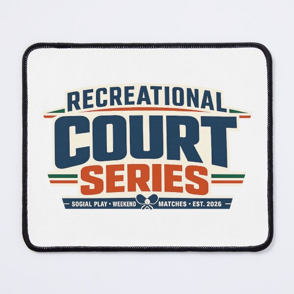 Item preview, Recreational Court Series Shirt | Weekend Social Play Pickleball Design | Recreational Paddle League Est. 2026 designed and sold by The Daily Goods.