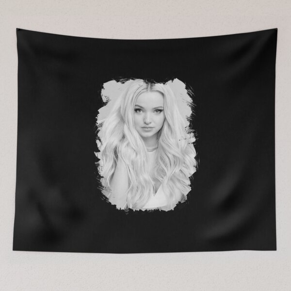 Item preview, black and white dove cameron designed and sold by Green Sama.