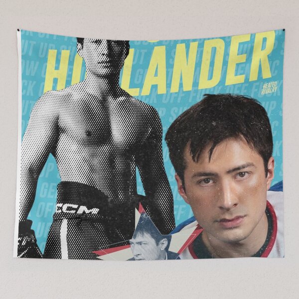 Item preview, Shane Hollander Heated Rivalry Hockey Poster Hollanov Shilya designed and sold by tracynguyen23.