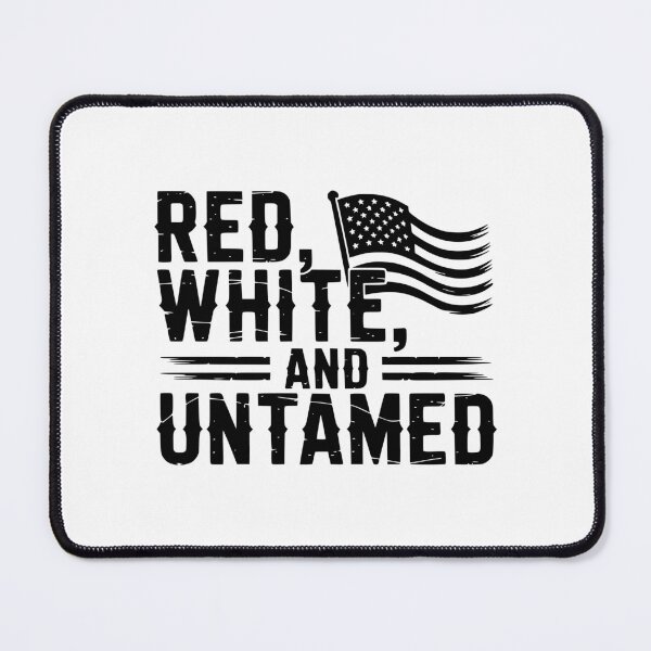 Item preview, Red White And Untamed designed and sold by theartfulaspie.