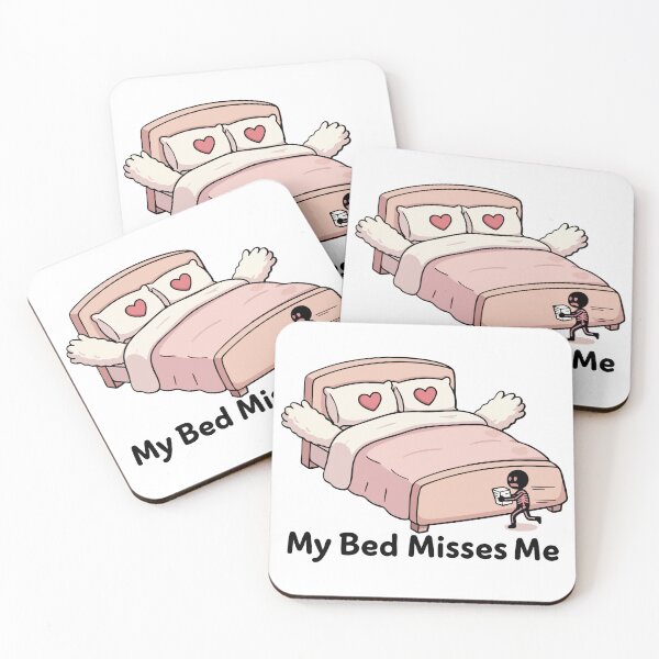 Item preview, My Bed Misses Me designed and sold by XYZ LAB by Jesuperman.