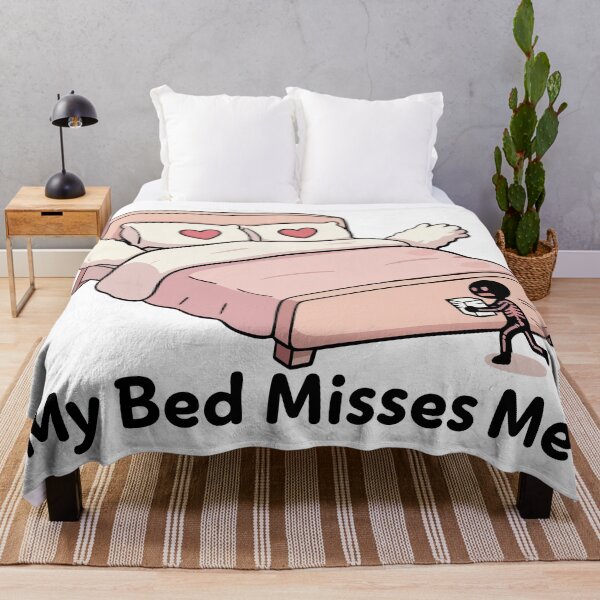 Item preview, My Bed Misses Me designed and sold by XYZ LAB by Jesuperman.