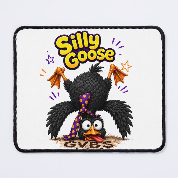 Item preview, Silly Goose Black Duck Cartoon | Funny GVBS Meme Bird | Chaotic Goofy Duck Art designed and sold by GVBShirts.